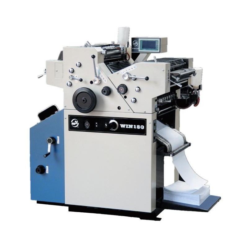 18-tuumainen tietokonepohjainen painokone, jossa on muuttuva ohitustoiminto